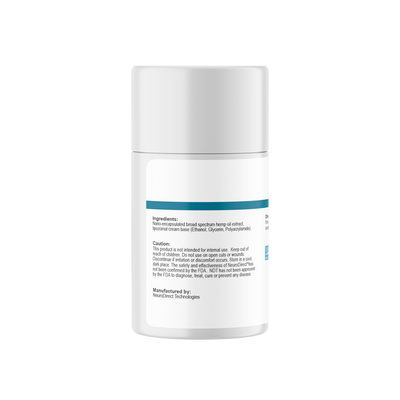 Kanavive Cream (Formerly CBDerm) - ZERO THC - 25MG CBD/Pump- 100 pumps per bottle - NeuroDirectOnline